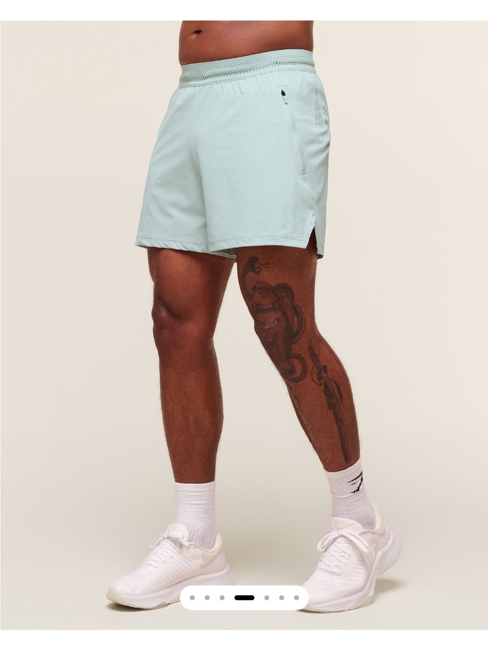 Men's Lightweight Mint Active Shorts